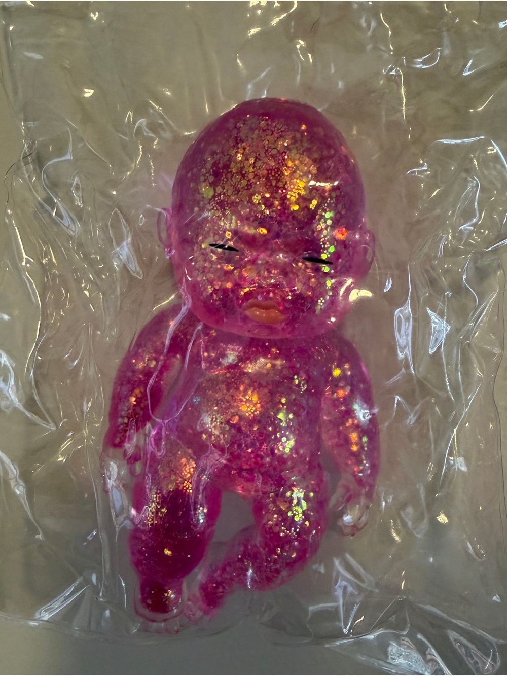 Pink Glitter Sugar Squish Sensory Toy